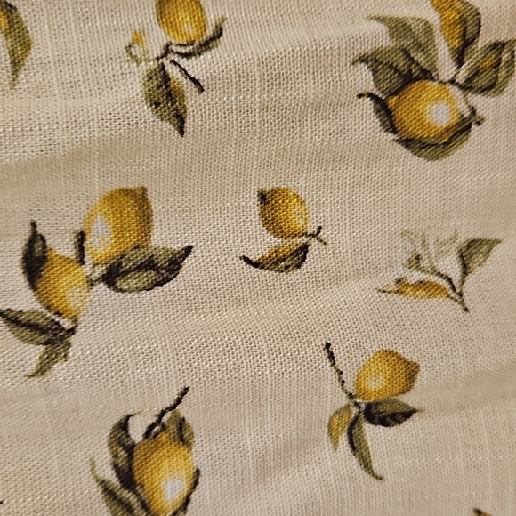 💕MAX STUDIO💕 Ruffle Tiered Midi Skirt ~ Natural Lemon Harvest XL NWT - Picture 10 of 14